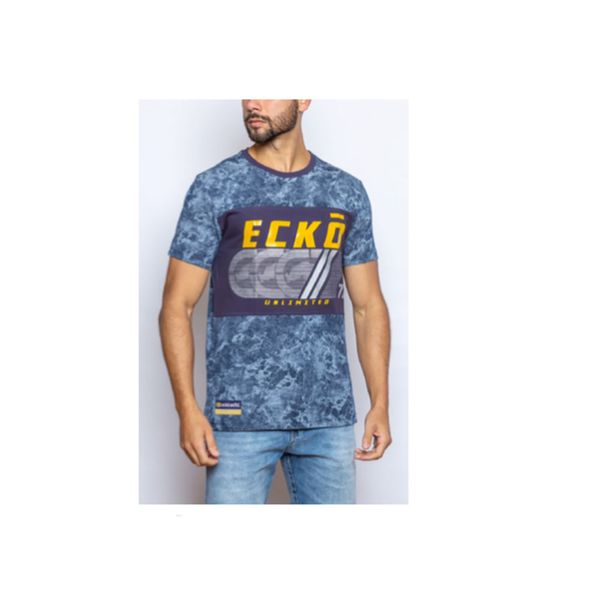 Camiseta Especial Masculina Navy Hipnose K877A - Ecko P