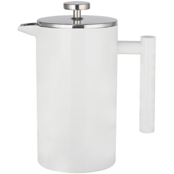 Cafeteira Prensa Francesa Branco  1L - Louvre Blanche - ILC