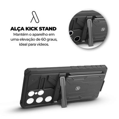 Capa para Samsung Galaxy S23 Ultra - Snap Guardian - Gshield