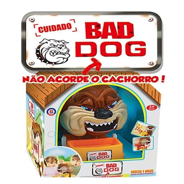 Jogo Animal - Bad Dog - Não acorde o cachorro Polibrinq
