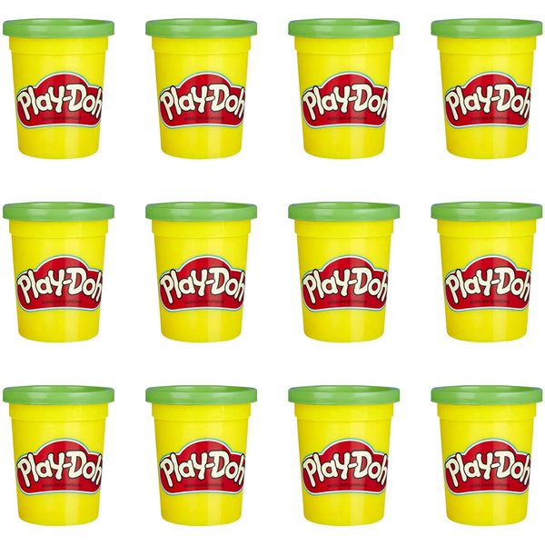 Massa Modelar Play Doh Kit com 12 potes Verde Hasbro Massa Modelar Play Doh Kit com 12 potes Verde Hasbro