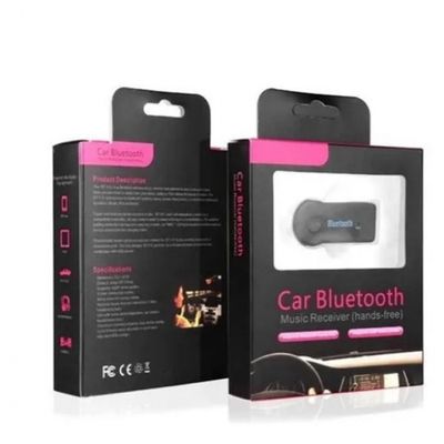 Adaptador Bluetooth P2 Música Chamada Som Carro 3.5mm Sem Fio