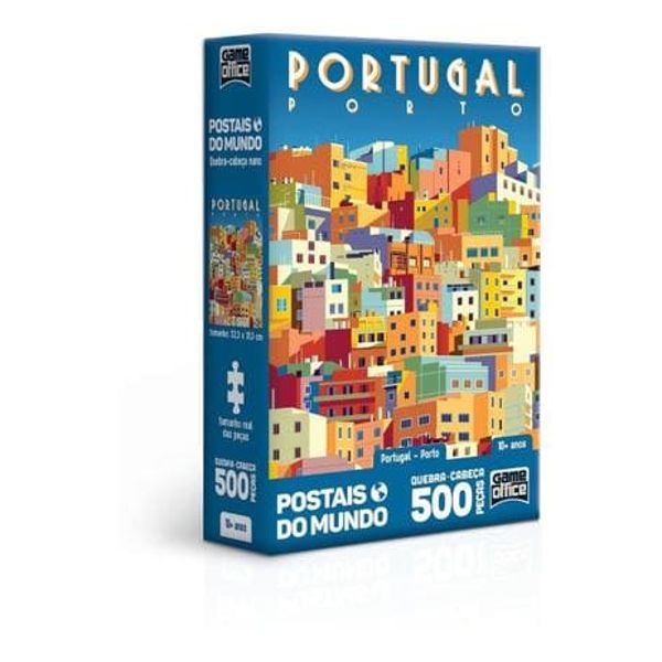 Quebra-Cabeça 500 Peças Nano Portugal Porto Toyster