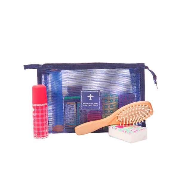 Organizador Travel Cosmetic Bag Azul - Secalux