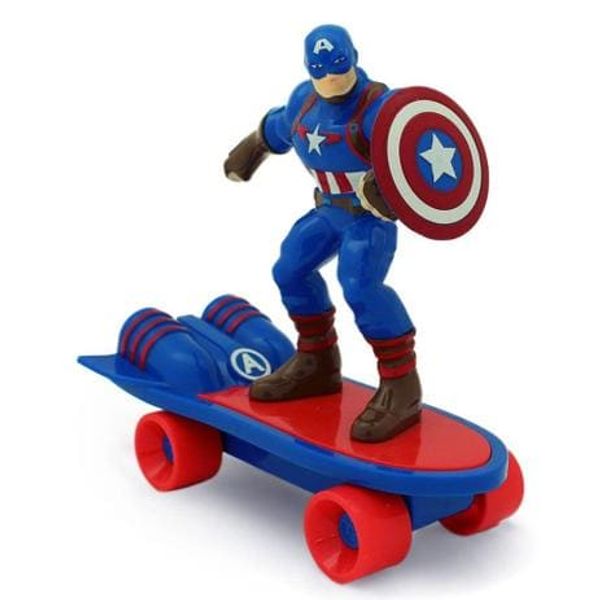 Skate Fricção Vingadores - CAPITÃO AMERICA Toyng Skate Fricção Vingadores - CAPITÃO AMERICA Toyng