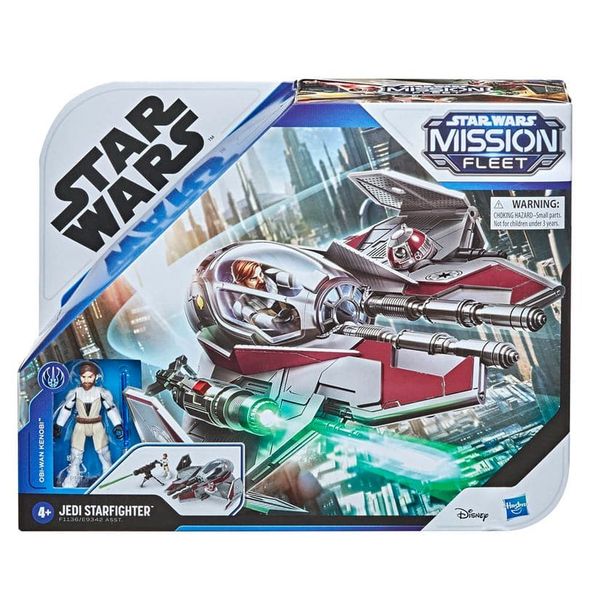 Veículo e Figura - Star Wars - Mission Fleet - Sortidos - JEDI STARFIGHTER E9342