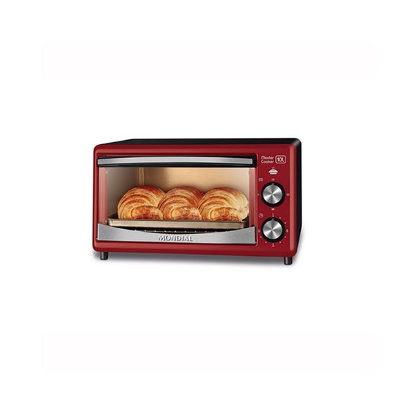 Forno Elétrico Master Cooker Vermelho 10L - Mondial Forno Elétrico Master Cooker Vermelho 10L 110V - Mondial