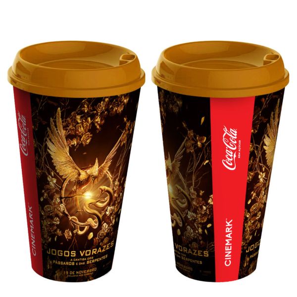 Copo Jogos Vorazes: A Cantiga dos Pássaros e das Serpentes 500ml - Cinemark