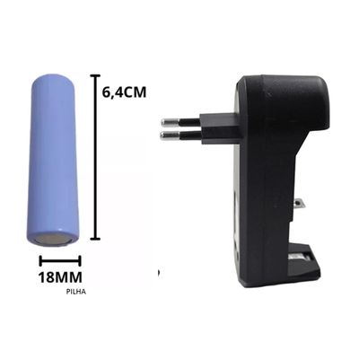 Carregador Universal de Bateria 18650 Para Maquina Cortar Cabelo Dragão