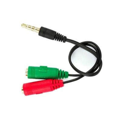 Cabo Adaptador P3 (p2 Combo) Para Microfone e Fone
