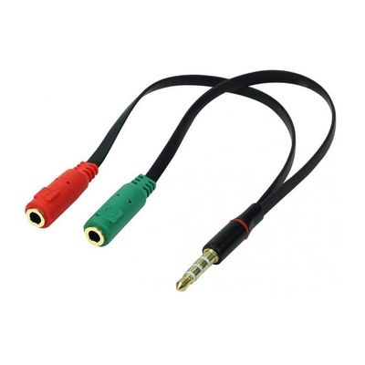 Cabo Adaptador P3 (p2 Combo) Para Microfone e Fone