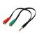 Cabo Adaptador P3 (p2 Combo) Para Microfone e Fone