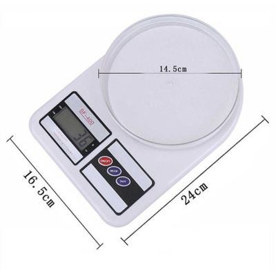 Balança Digital 10kg Pilhas Inclusas Display LCD Portatil Alta Precisao Cozinha