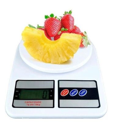 Balança Digital 10kg Pilhas Inclusas Display LCD Portatil Alta Precisao Cozinha