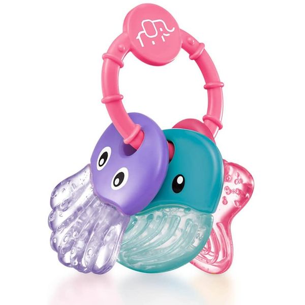 Mordedor Resfriável com Água - Sea Friends - Rosa - Multikids BB155 Mordedor Resfriável com Água - Sea Friends - Rosa - Multikids BB155