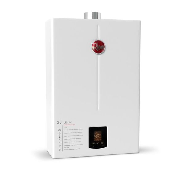 Aquecedor 30 litros digital EF Bivolt GLP Rheem