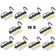 KIT 10 BICICLETÁRIO BIKE CONDOMÍNIO INDUSTRIA COMÉRCIO Cor:Preto;Tamanho:Único;Gênero:Unissex