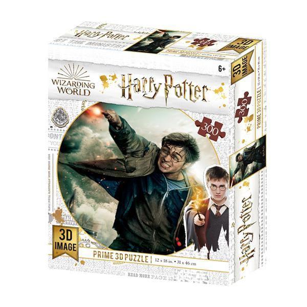 Quebra-Cabeça Harry Potter 3D Batalha 300 Peças Multikids