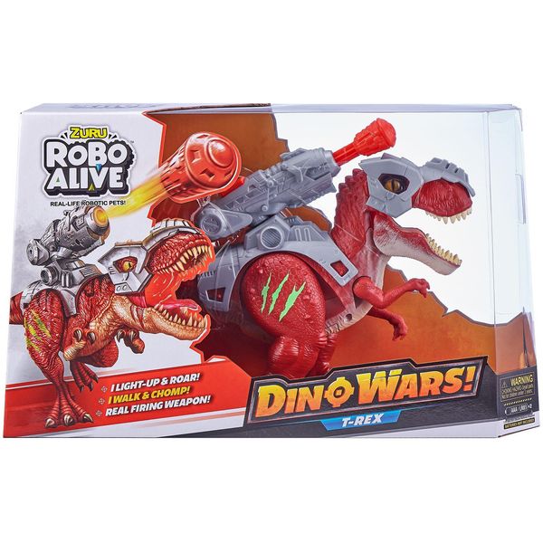 Robô Alive Dino Wars T-Rex Candide