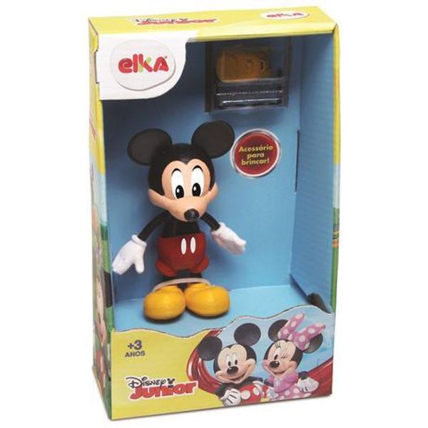 Boneco Mickey Flexível Elka Boneco Mickey Flexível Elka