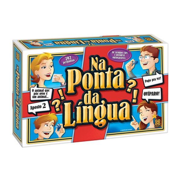 Jogo Na Ponta da Língua GROW01379