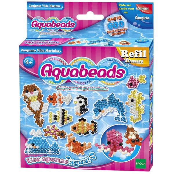 Aquabeads - Conjunto Vida Marinha - Epoch EPO30638 Aquabeads - Conjunto Vida Marinha - Epoch EPO30638