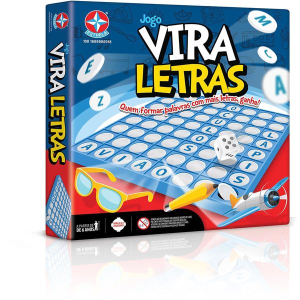Jogo Vira Letras - Estrela 1609900018