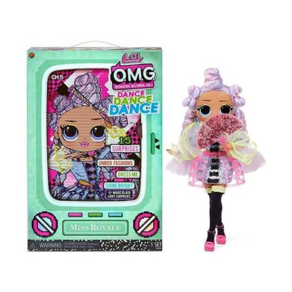 Boneca LOL Surprise OMG Dance Miss Royale Candide