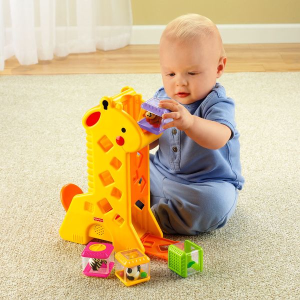 Girafa com Blocos - Fisher Price B4253 Girafa com Blocos - Fisher Price B4253