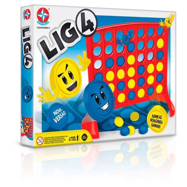 Jogo Lig 4 - Estrela 1607000013