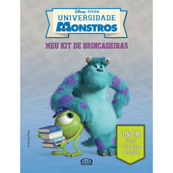 Livro Kit de Brincadeiras - Monstros SA - DCL DCL3669