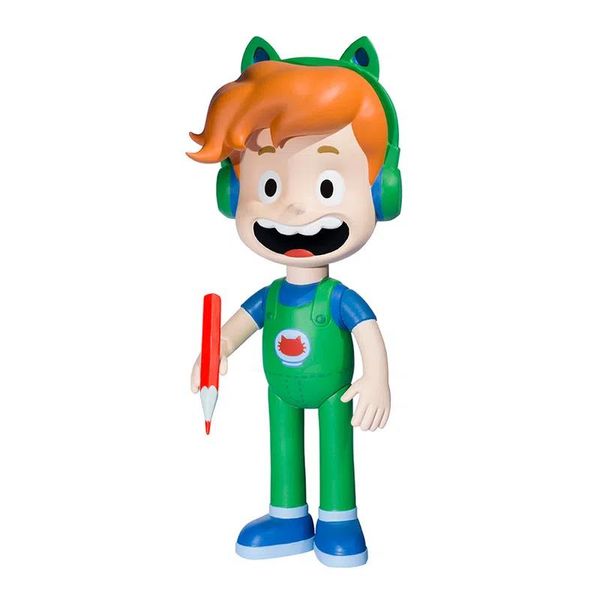 Boneco Articulável - Gato Galactico - Novabrink BBRA1090 Boneco Articulável - Gato Galactico - Novabrink BBRA1090