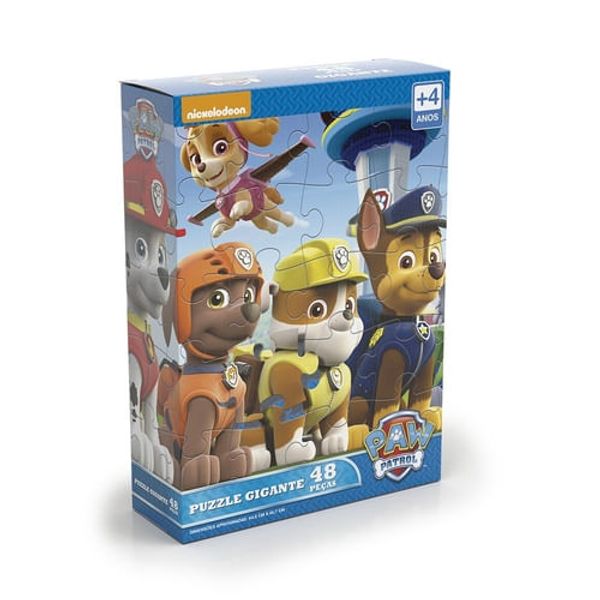 Quebra-Cabeça Gigante - 48 Peças - Patrulha Canina - Grow GROW03354 Quebra-Cabeça Gigante - 48 Peças - Patrulha Canina - Grow GROW03354