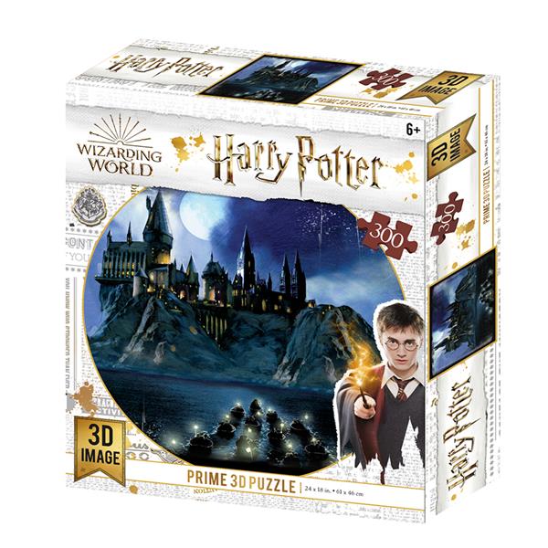 Quebra-Cabeça 3D Hogwarts Harry Potter 300PCS - BR1320 BR1320
