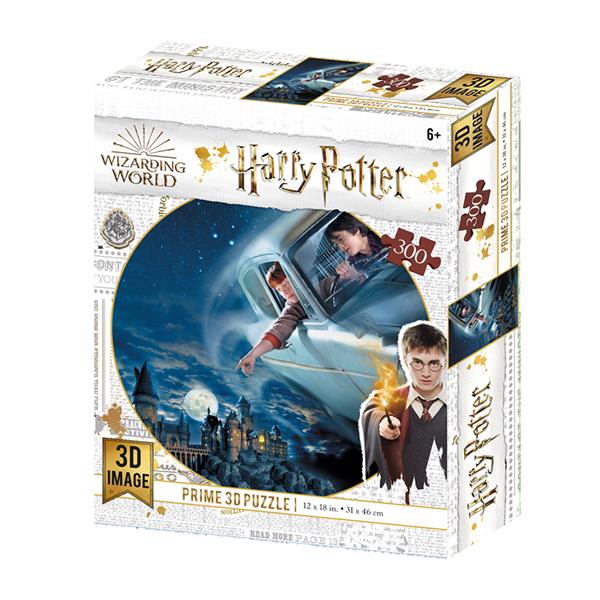 Quebra-Cabeça 3D Harry e Rony Harry Potter 300 Peças - BR1325 BR1325