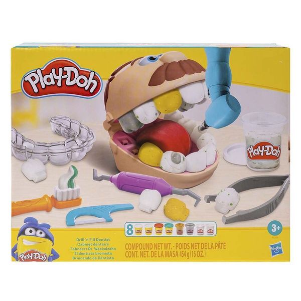 Conjunto Play-Doh Brincando de Dentista Hasbro