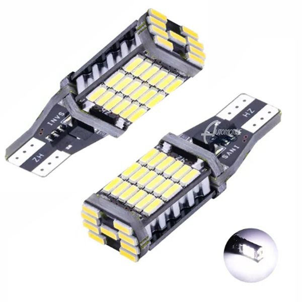 Lampada Pingo T15 W16W 45 Leds SMD TORRE Super Bco CAMBUS Un