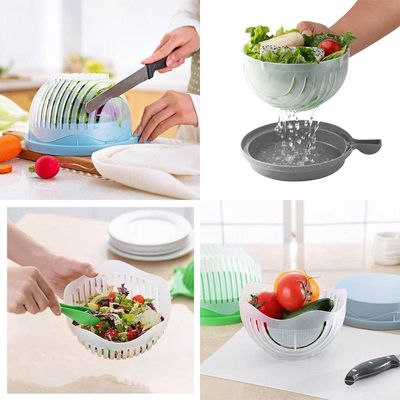 Cortador de Salada Bowl Lava Verduras Legumes 1un