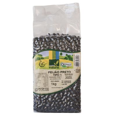 Feijão Preto Orgânico Coopernatural 1kg