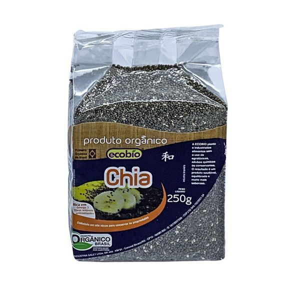 Chia em Grão Orgânica Ecobio 250g Chia em Grão Orgânica Ecobio 250g