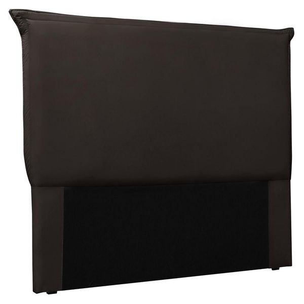 Cabeceira Estofada Cama Box Casal Veneza 140cm Corano Marrom - Desk Design