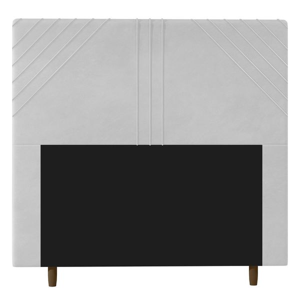 Cabeceira Cama Box Casal Lisboa 140cm Corano Branco - Desk Design
