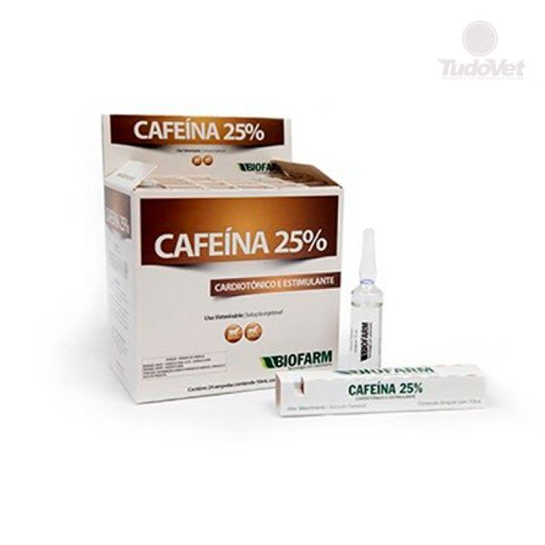 Cafeina 25% - 1 ampola de 10 ml