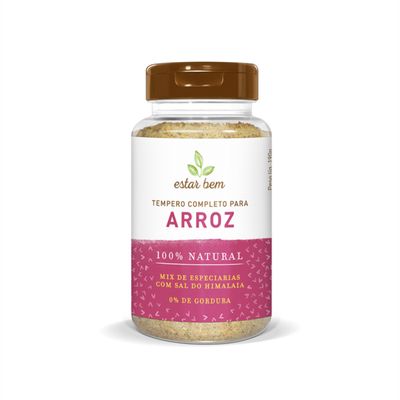 Tempero Completo Para Arroz Estar Bem 190g