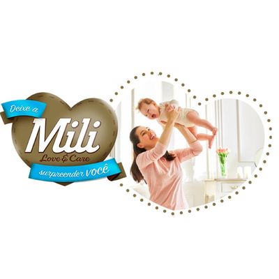 Fralda Descartável Mili Love & Care Tamanho P 2 Pacotes com 28 (Total 56  fraldas)