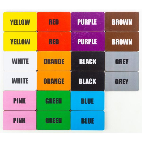 Jogo Memória das Cores - Inglês - P0007 - Loopi Toys Jogo Memória das Cores - Inglês - P0007 - Loopi Toys