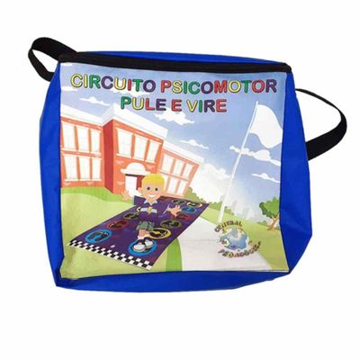 Tapete Circuito Psicomotor Pule e Vire - Gigante - Dicá