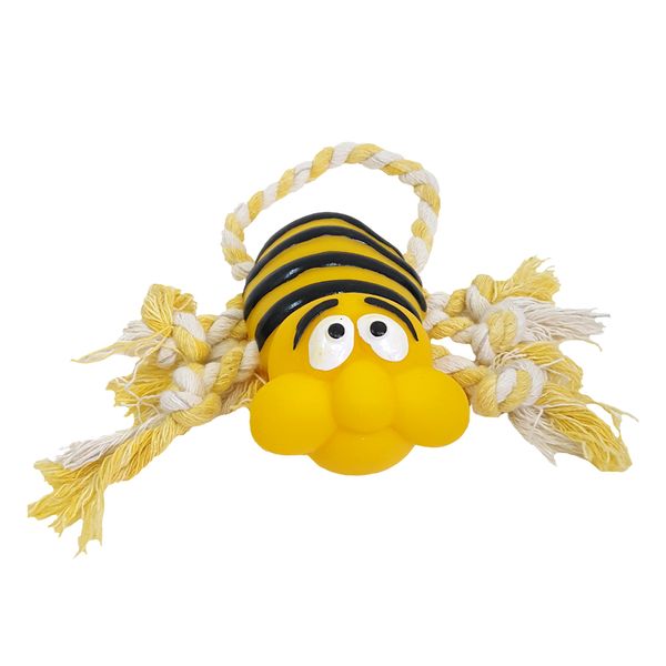 Brinquedo Pet Abelha com Corda - Tudo em Caixa