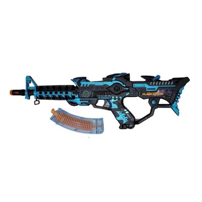 Brinquedo Metralhadora MD10256 Luz e Som - Jmd Toys