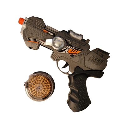 Brinquedo Pistola MD10250 Com Luz e Som - Jmd Toys
